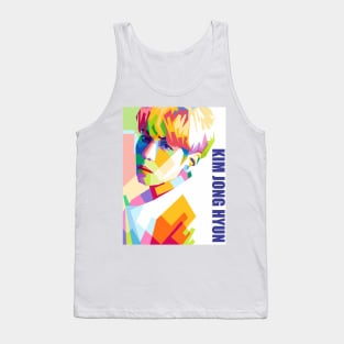 KIM JONG HYUN WPAP POP ART Tank Top